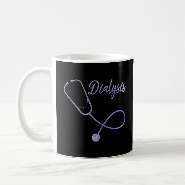 Nefrologi Nephrology Dialysis Nurse Kaffemugg (Vänster)