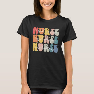 Nefrologi Nurse Life Groovy Nephrology Vecka T Shirt