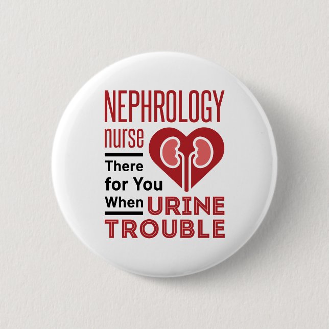 Nefrologisk sjuksköterska där åt dig när urinvägsb knapp (Framsida)