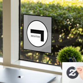 NEGATIONSfönstrets kling