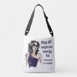 Negativ energi returneras till avsändaren axelväska