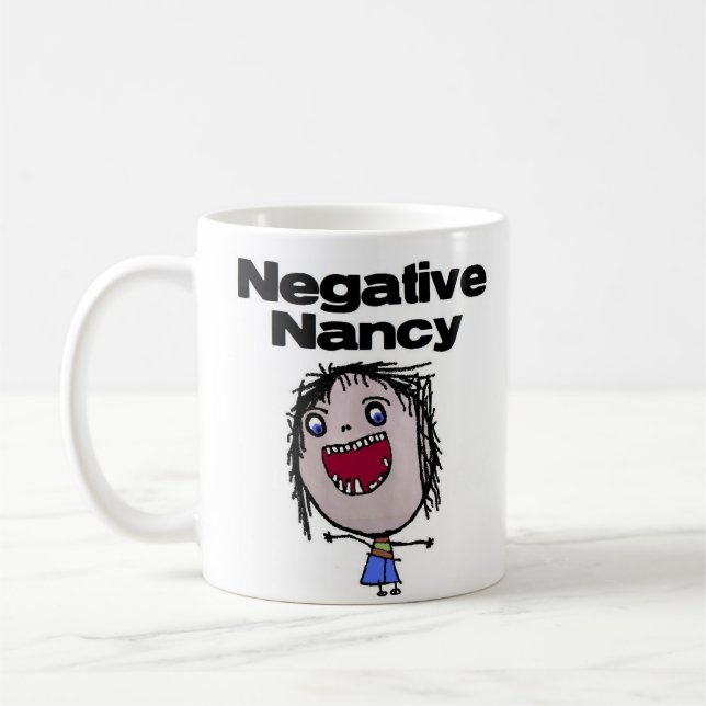 Negativ Nancy Kaffemugg (Vänster)