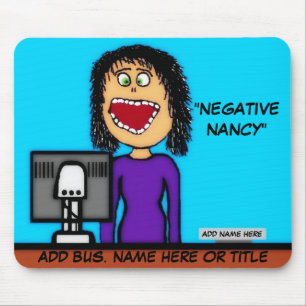 Negativ Nancy-Tecknad Musmatta