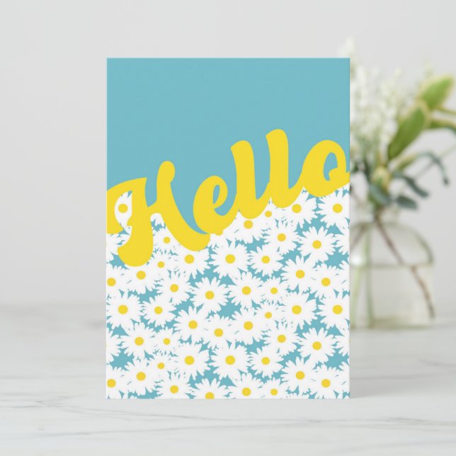 Negativ Space Daisys Hej Thinking of You (Stående Fram)