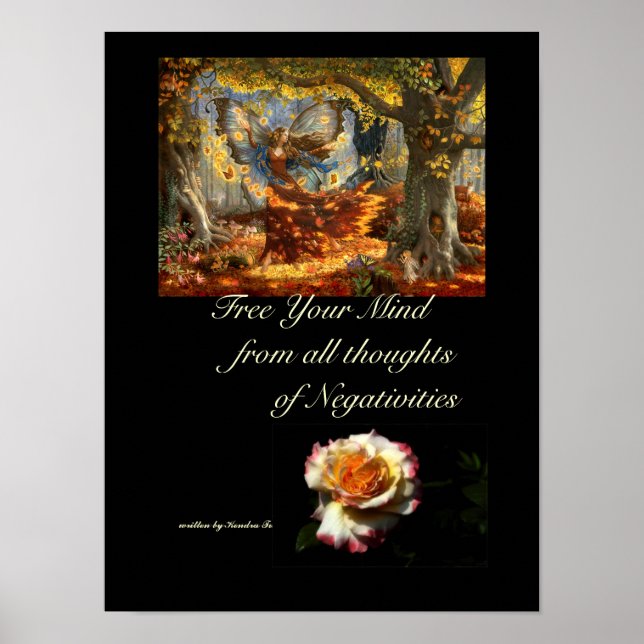 Negativitet Poster (Framsidan)