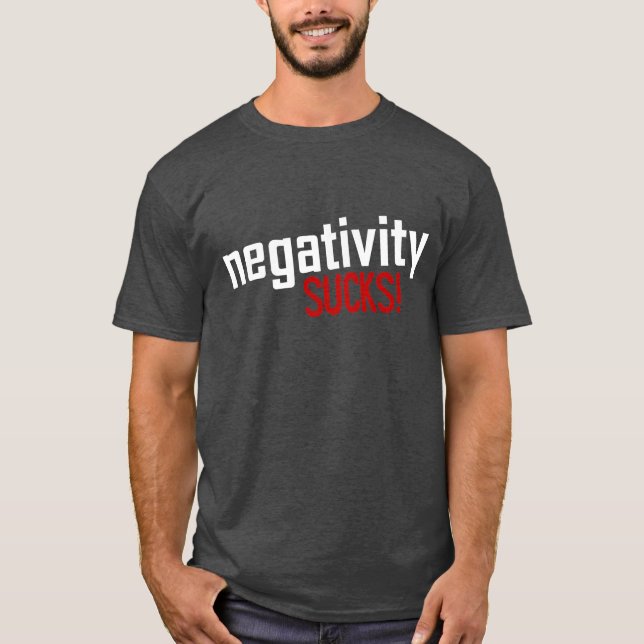 Negativity SUGER! Utslagsplats T-shirt (Framsida)