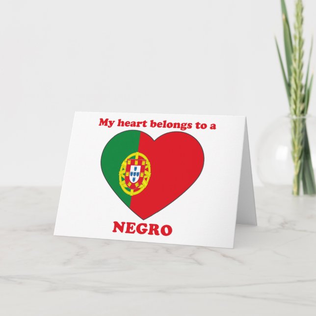 Neger Helgkort (Framsida)