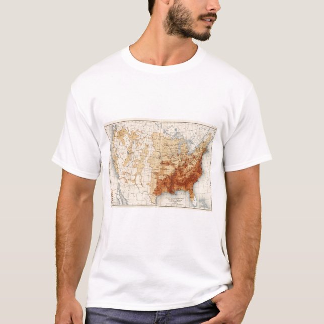 Negerbefolkning för täthet 55 t shirt (Framsida)