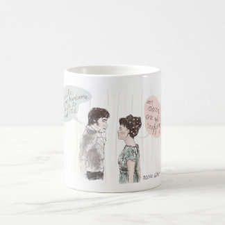 Negging och fördom kaffemugg