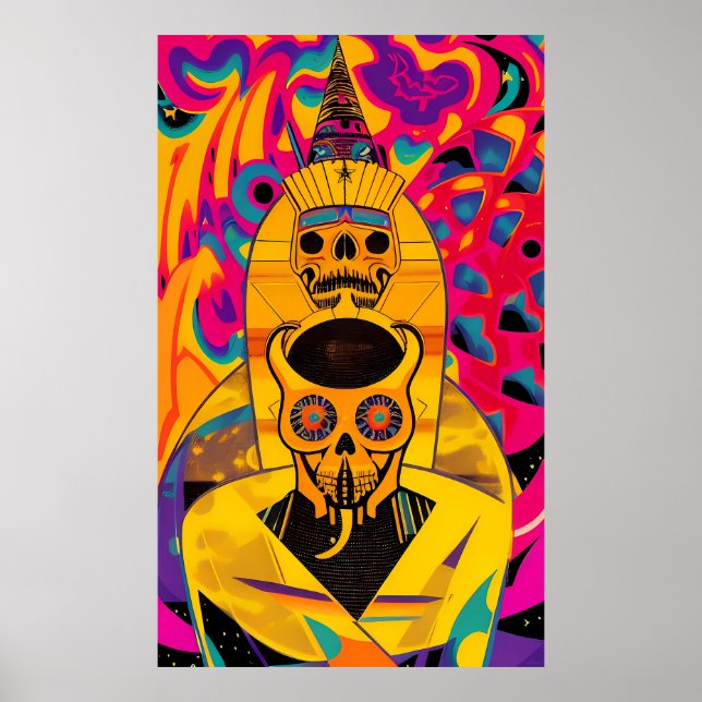 Negligent mummicide - Ken Gage Surreal Art Poster (Framsidan)