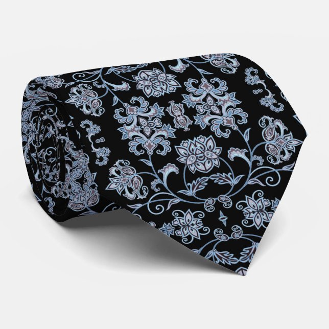Negra decoración azul slips (Rullad)