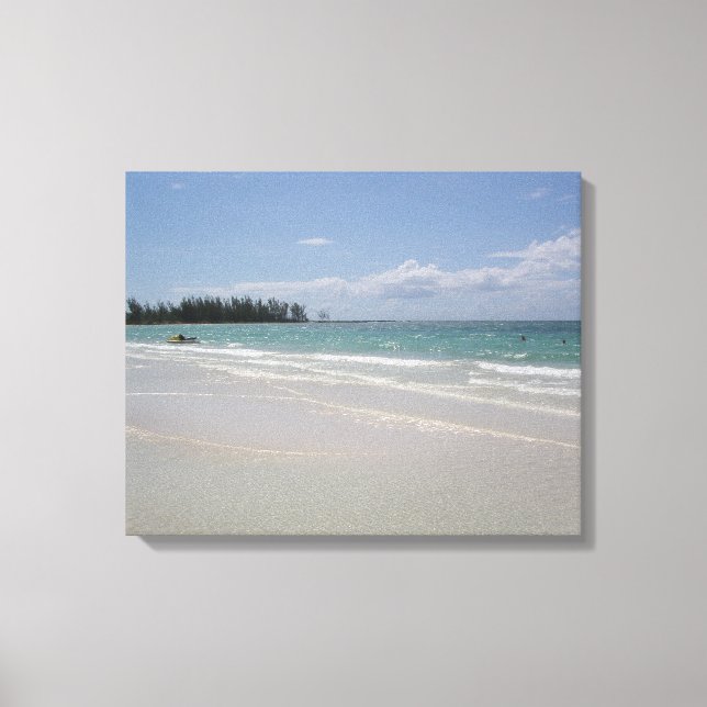 Negril, Jamaica Beach-Kanvastrycket Canvastryck (Framsida)