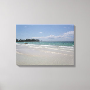 Negril, Jamaica Beach-Kanvastrycket Canvastryck