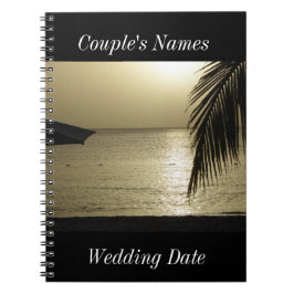 Negril Jamaica Bröllop Guestbook Anteckningsbok