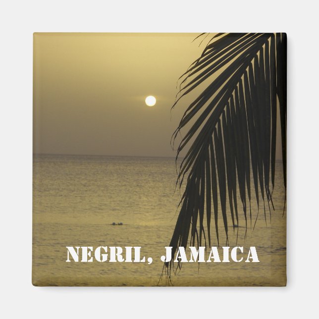 Negril, Jamaica Magnet (Framsidan)