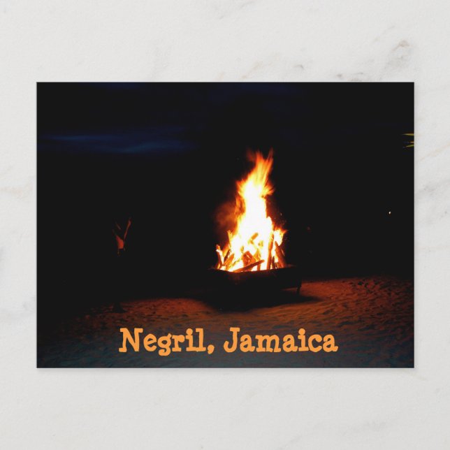 Negril Jamaica Postcard Vykort (Framsida)
