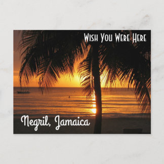 Negril, Jamaica Postcard Vykort