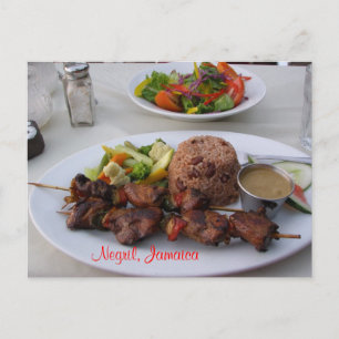 Negril Jamaica Postcard Vykort