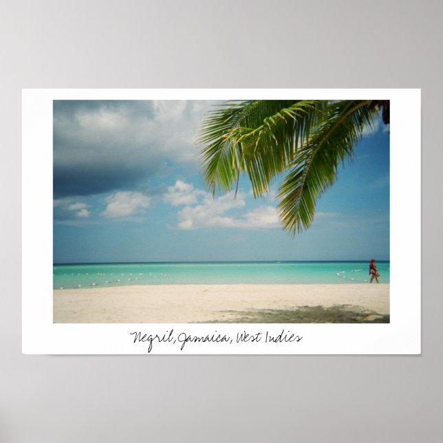Negril, Jamaica Poster (Framsidan)