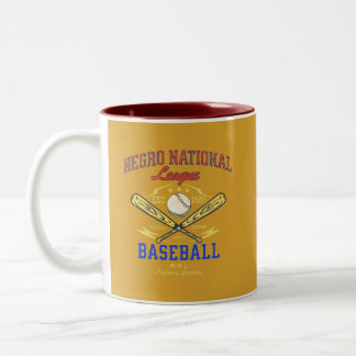 Negro National League Baseball Historik Två-Tonad Mugg