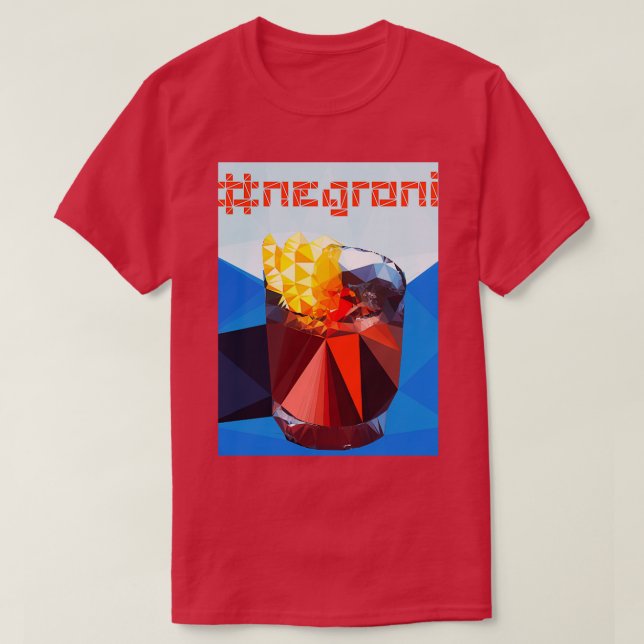NEGRONI 2 T SHIRT (Design framsida)