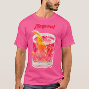 Negroni Cocktail T Shirt