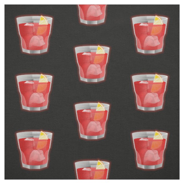 Negroni Cocktail Tyg (Provkarta)