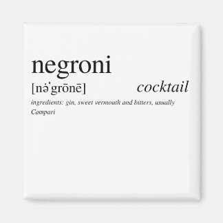 Negroni - Italiens favoritcocktail Magnet