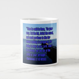 Nehemia 8:10 WEBU Mugg Jumbo Mugg