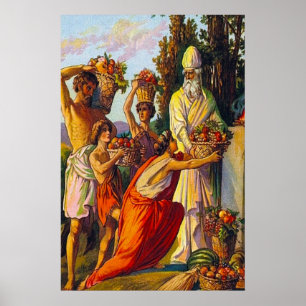 Nehemiah 13 Erbjudanden till Herrens hus poster