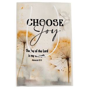 Nehemiah 8:10 Joy of the Lord Bible Dandelion