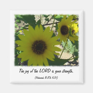 Nehemiah 8:10 magnet