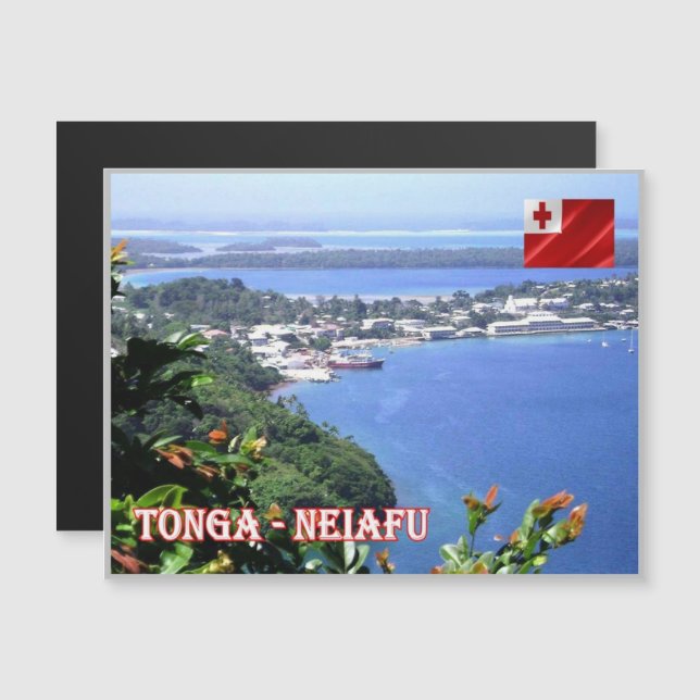 Neiafu - Tonga - Flygvy - (Fram/baksida)