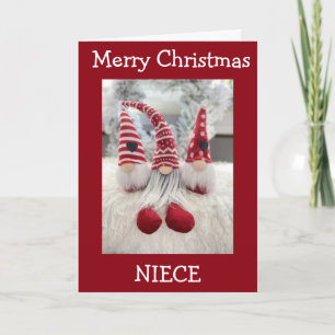 **NEICE** GOD JUL FRÅN GNOME HELGDAG CARD HELGKORT