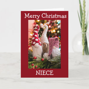 **NEICE** GOD JUL FRÅN GNOME HELGDAG CARD HELGKORT