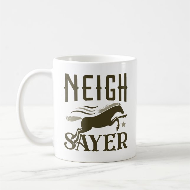 Neigh Sayer Kaffemugg (Vänster)