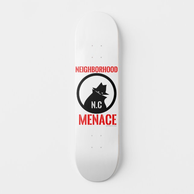 Neighborhood Menace  Mini Skateboard Bräda 18,5 Cm (Framsida)