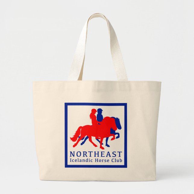 NEIHC Tote Bag Jumbo Tygkasse (Framsidan)