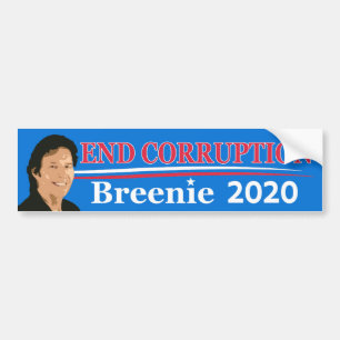 NEIL BREEN SLUD KORRUPTION parodi kampanj Bildekal