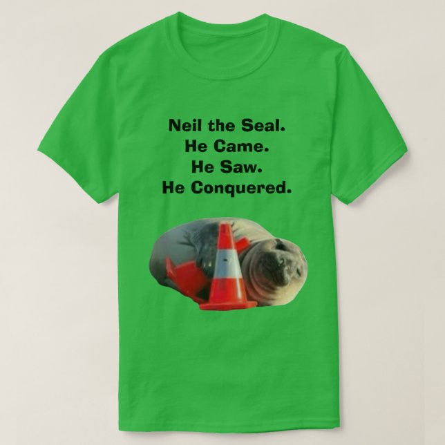 Neil Övervann T-Shirt (Design framsida)