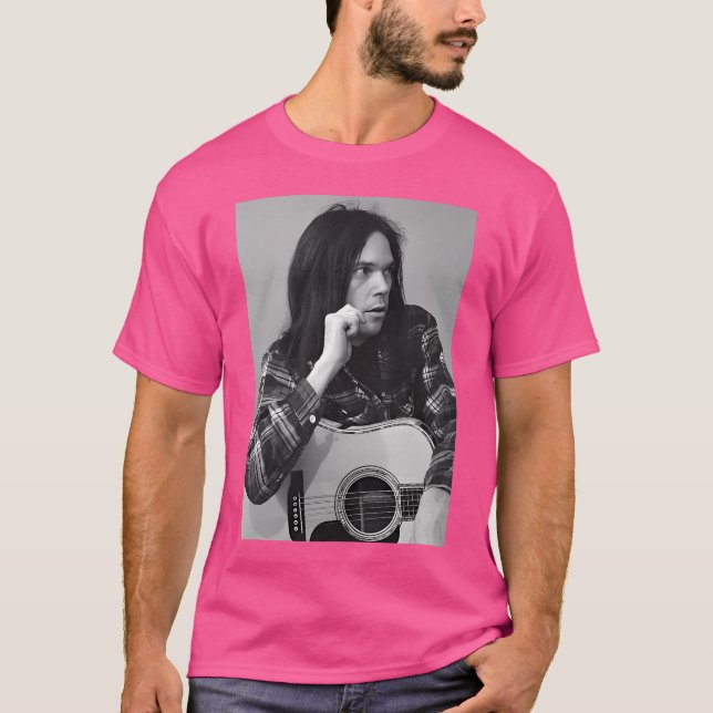 Neil Young 1945 T Shirt (Framsida)