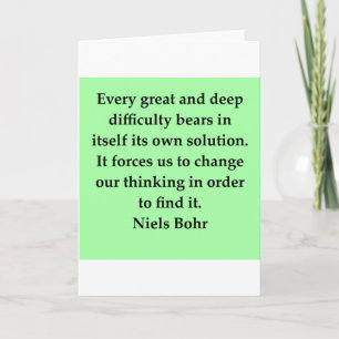 neilsbohrquotation kort