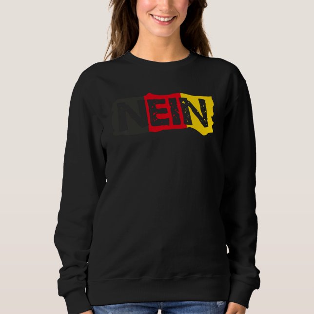 Nein German Ord T Shirt (Framsida)