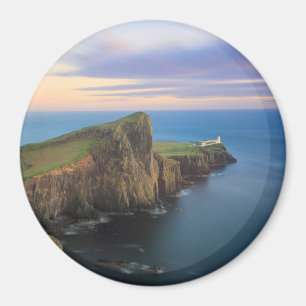 Neist pekar fyren på Skye på solnedgången Magnet