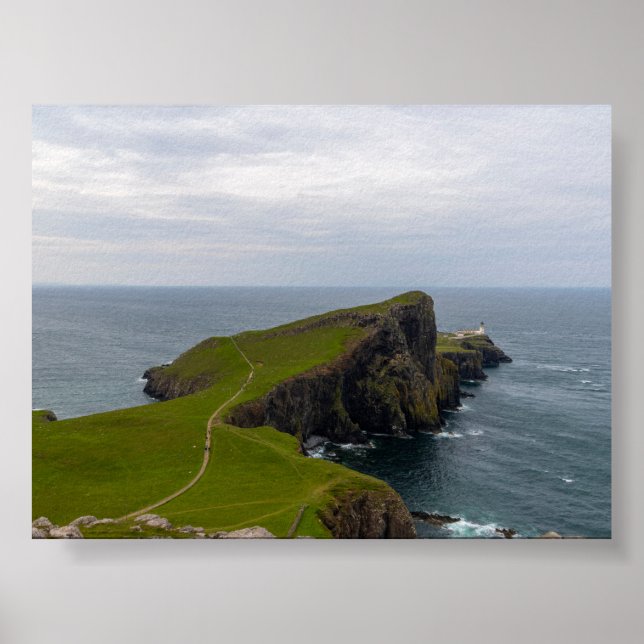 Neist point fyr poster (Framsidan)