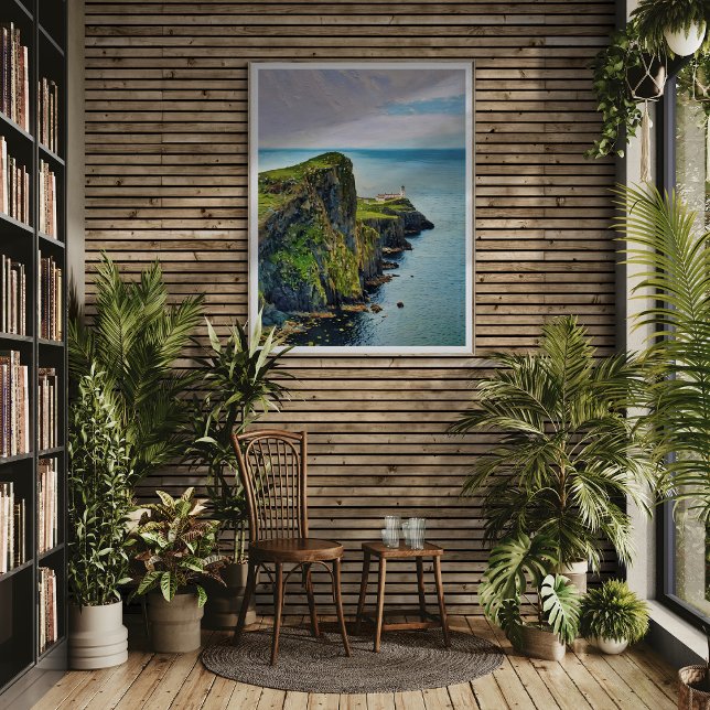 Neist Point fyrduktryck - Isle of Skye Canvastryck (Skapare uppladdad)