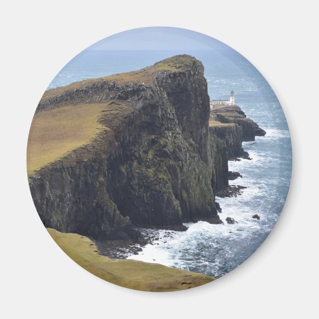Neist Point Lighthouse Magnet (Framsidan)