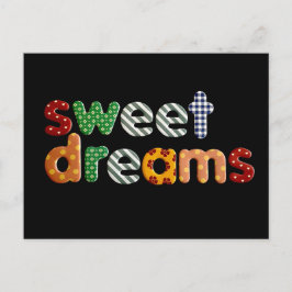 Nej: 156 SWEET DREAMS-vykort från TFDG Vykort