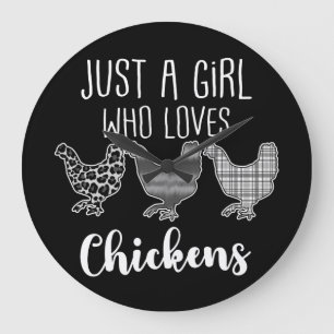 Nej 2/2, bara en flicka som Kärlek Chickens. Stor Klocka