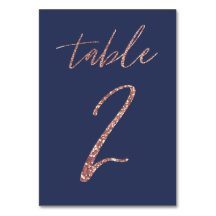Nej, 2 - Glam Glitter Roséguld och Blå Bröllop